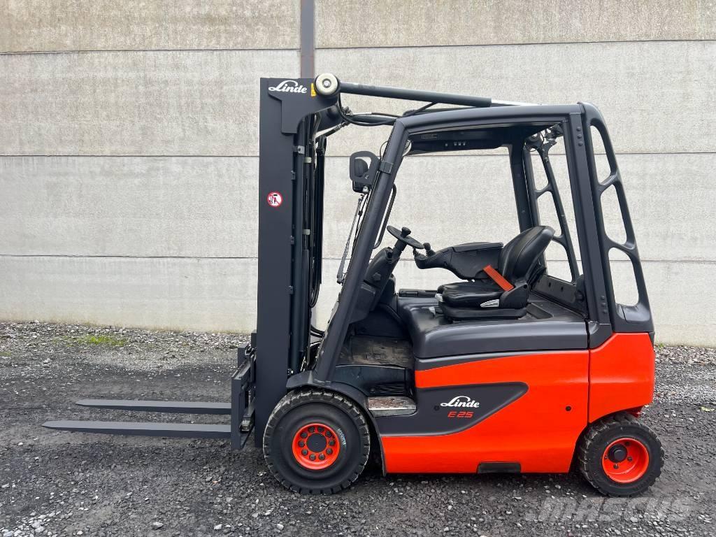 Linde E25-01 El gaffeltrucks
