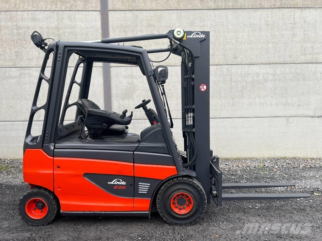 Linde E25-01 El gaffeltrucks