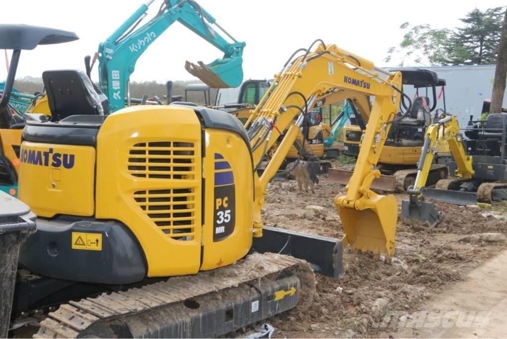 Komatsu PC 35 Minigravemaskiner