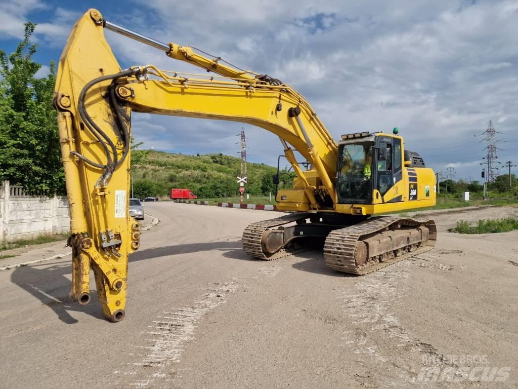 Komatsu PC 360 Gravemaskiner på larvebånd