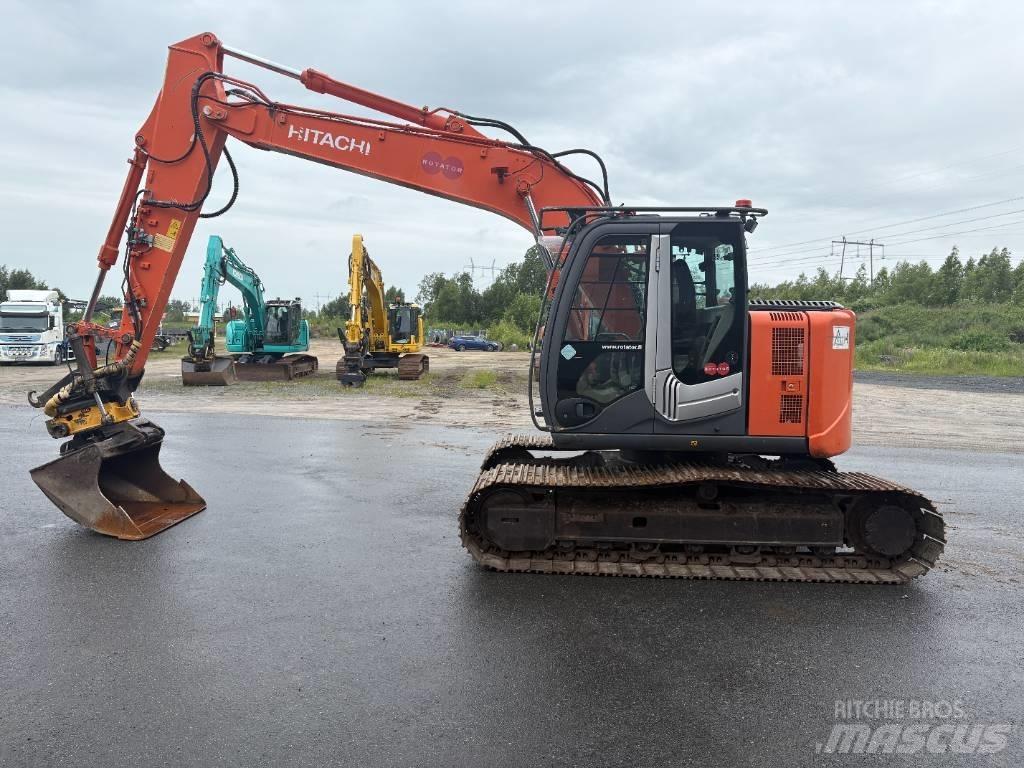 Hitachi ZX135US-3 Gravemaskiner på larvebånd