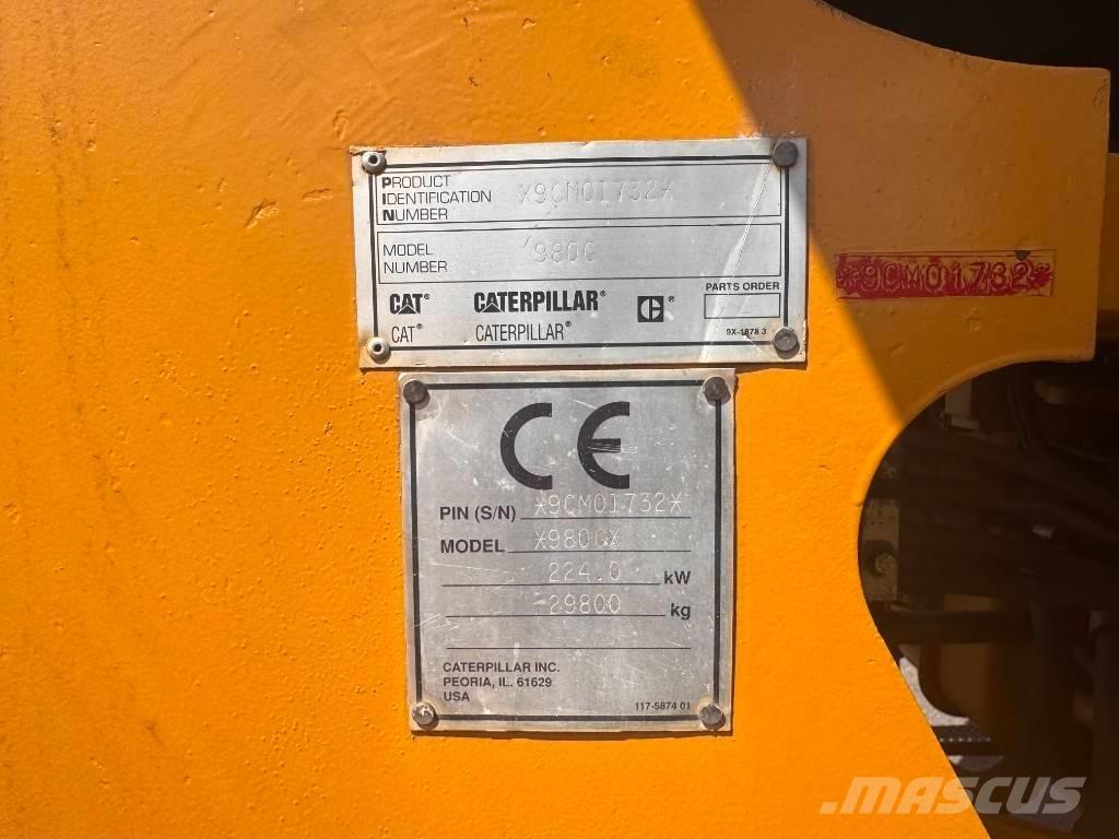 CAT 980 G Læssemaskiner på hjul