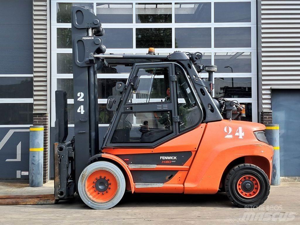 Linde H80T-03/900 LPG gaffeltrucks