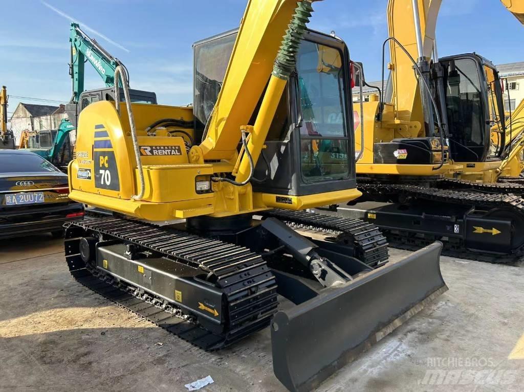 Komatsu PC 70 Gravemaskiner på larvebånd