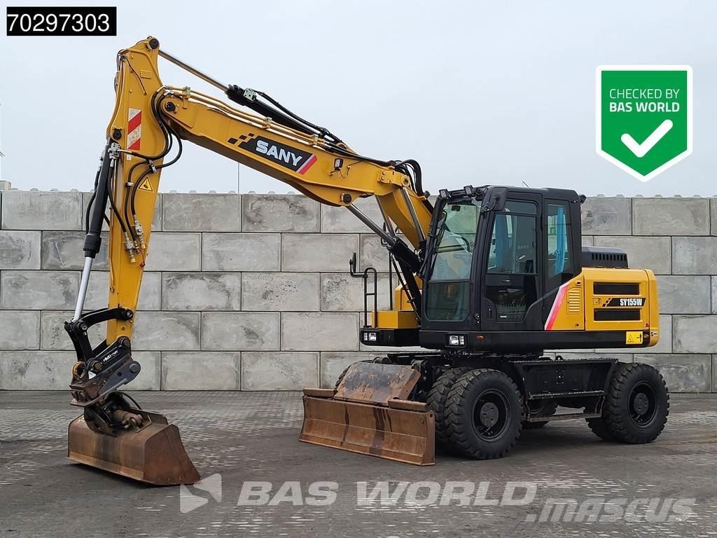 Sany SY155 W Gravemaskiner på hjul