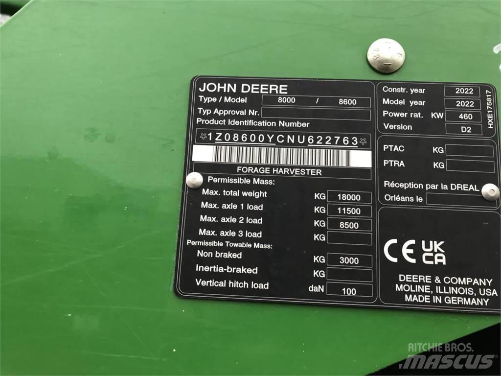 John Deere 8600 Finsnittere