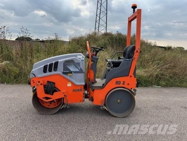 Hamm HD 8 VV Tvilling tromle