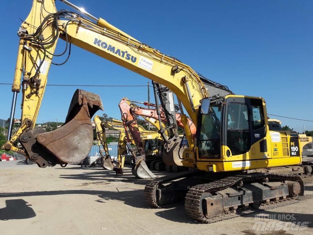 Komatsu PC190NLC-8 Gravemaskiner på larvebånd