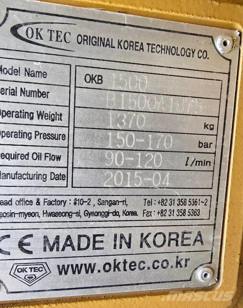 Doosan DX 170 W-5 Gravemaskiner på hjul
