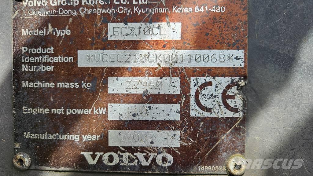 Volvo EC 210 C L Gravemaskiner på larvebånd