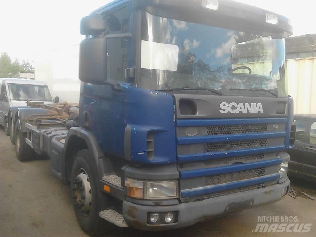 Scania p 124-420 Demonterbare/wirehejs lastbiler
