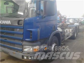 Scania p 124-420 Demonterbare/wirehejs lastbiler