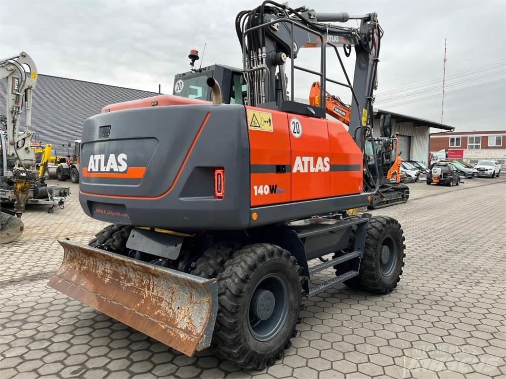 Atlas 140W-BLUE Gravemaskiner på hjul