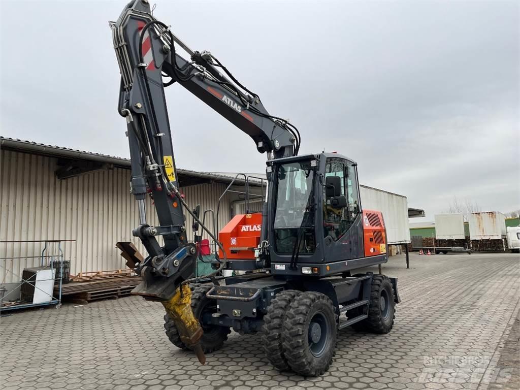 Atlas 140W-BLUE Gravemaskiner på hjul