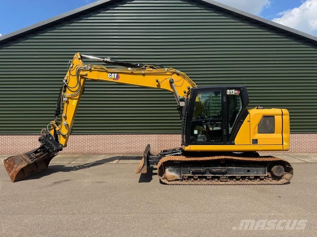 CAT 313GC Gravemaskiner på larvebånd