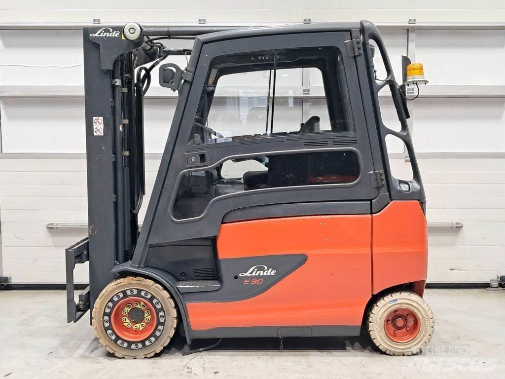 Linde E30HL-01/600 El gaffeltrucks
