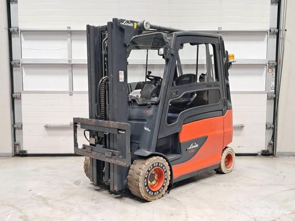 Linde E30HL-01/600 El gaffeltrucks