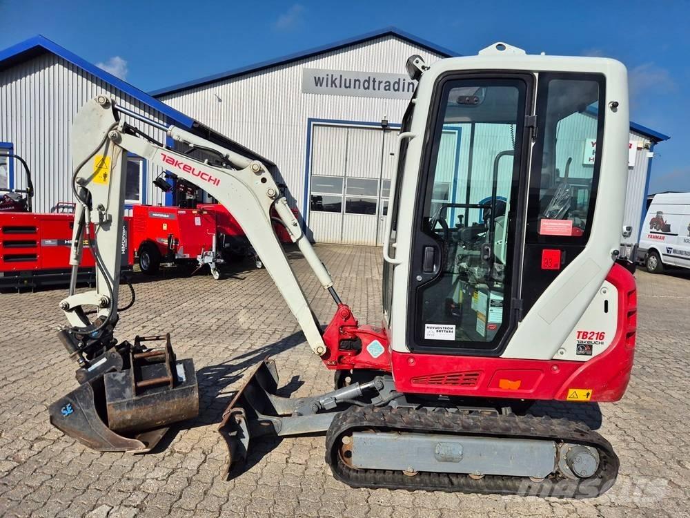 Takeuchi TB 216 Minigravemaskiner