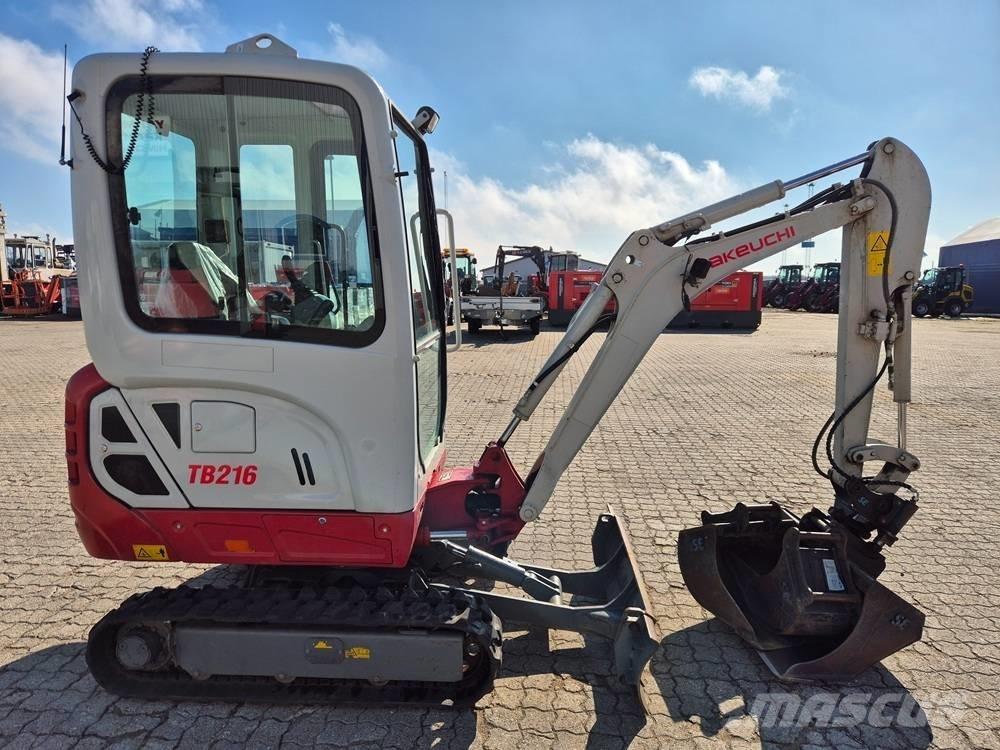 Takeuchi TB 216 Minigravemaskiner