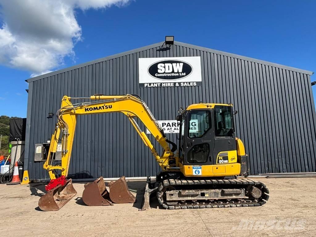 Komatsu PC 80 MR Midi-gravemaskiner 7t - 12t