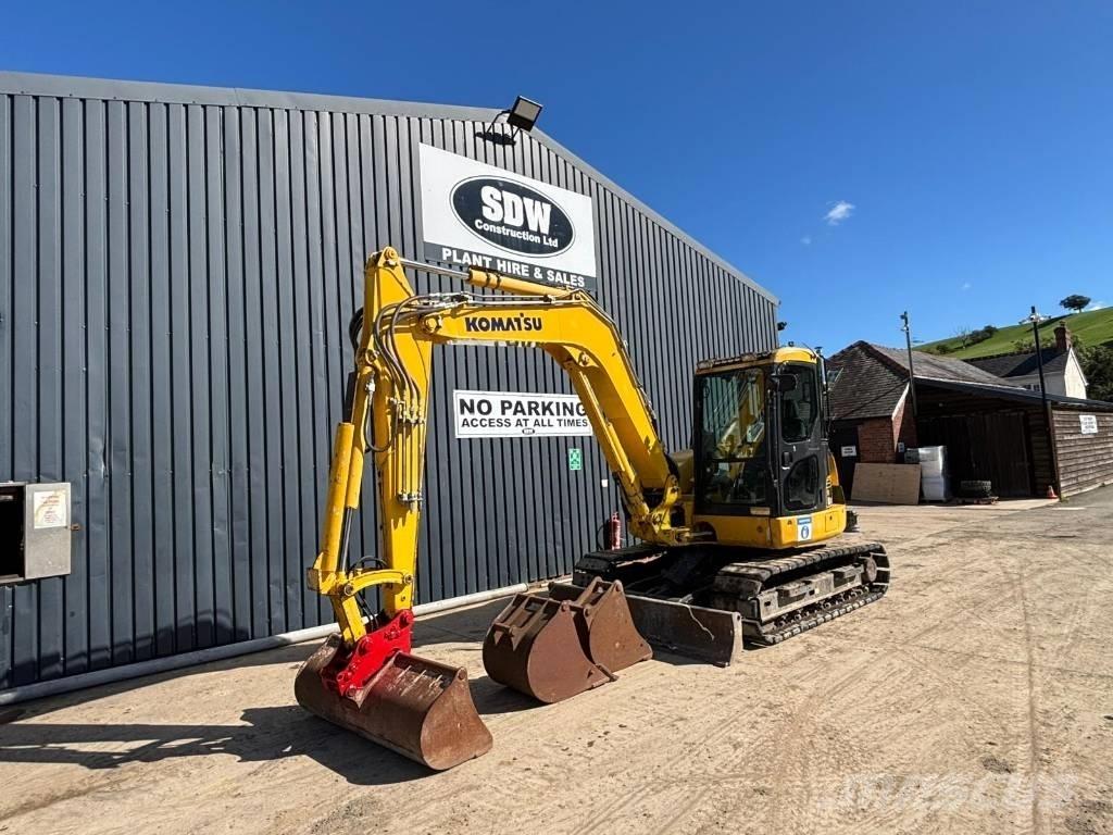 Komatsu PC 80 MR Midi-gravemaskiner 7t - 12t