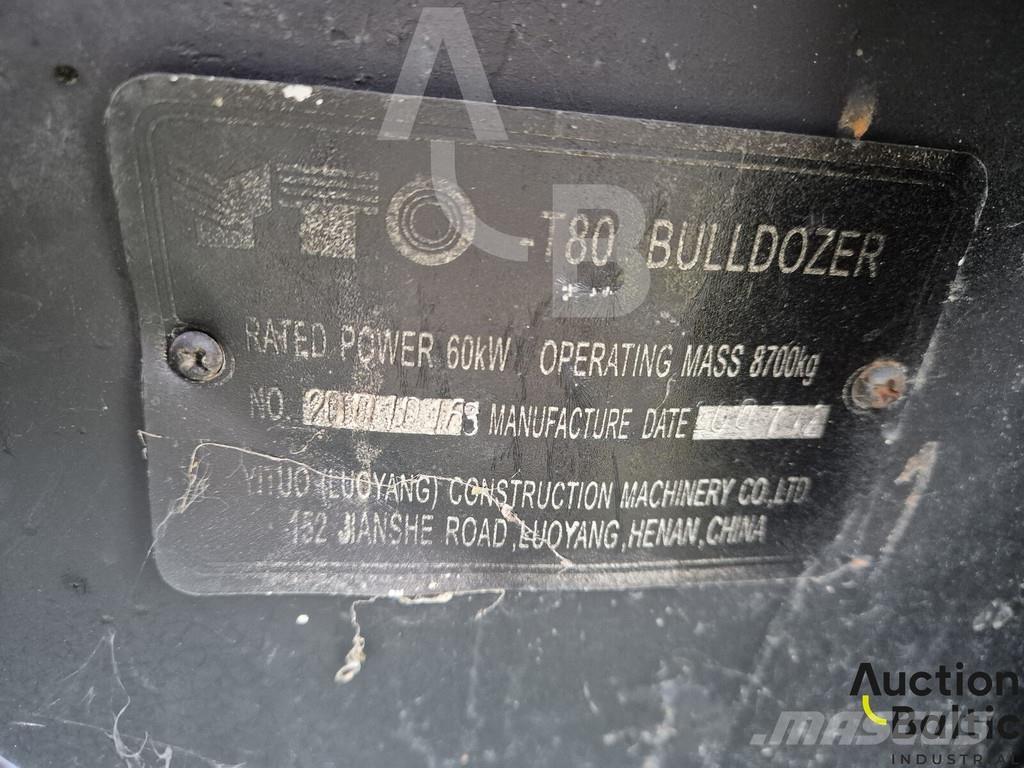 YTO T-80 Bulldozer på larvebånd