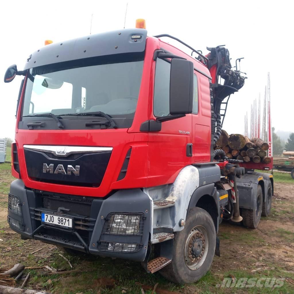 MAN TGS 13.480 Tømmertransport