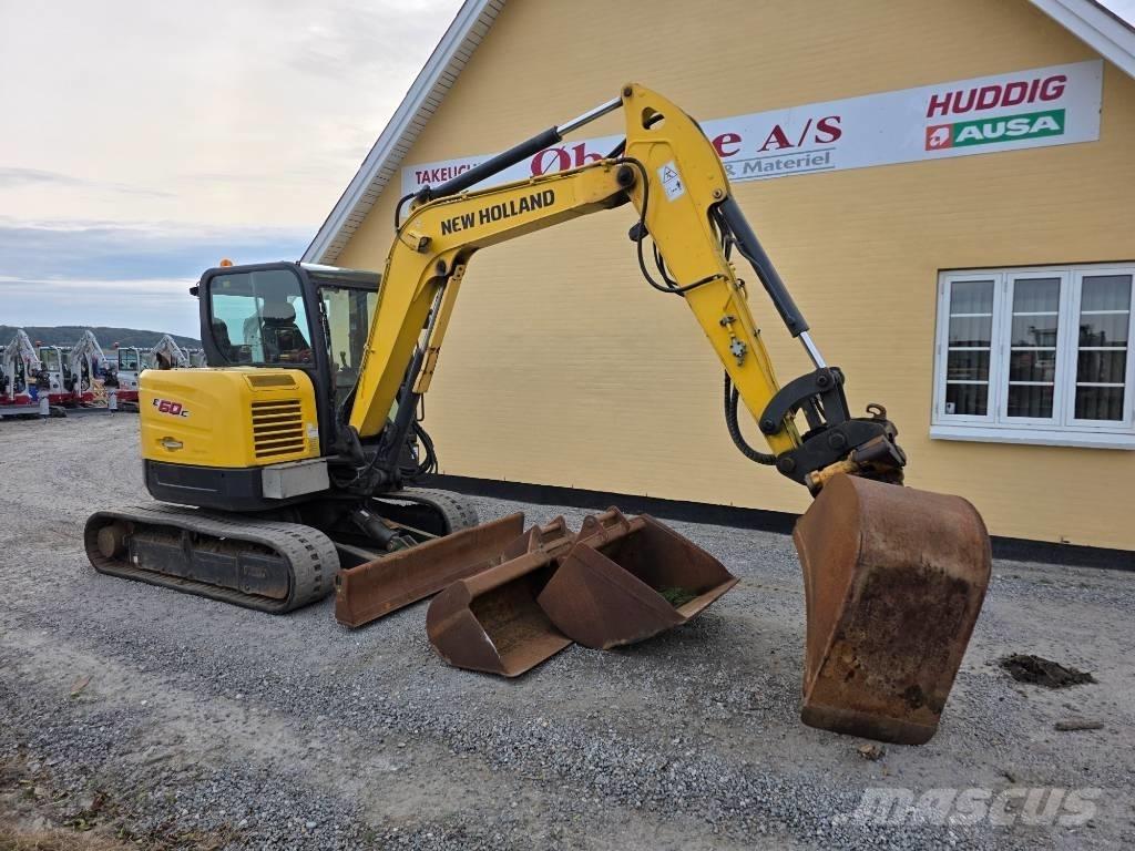 New Holland E60C Minigravemaskiner
