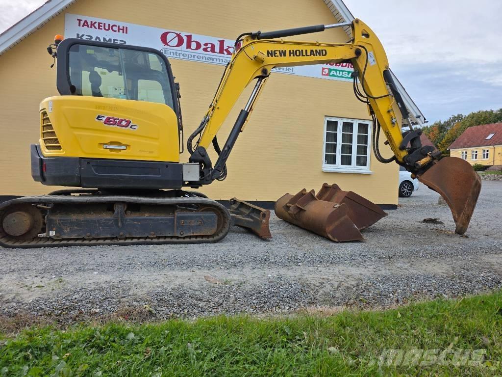 New Holland E60C Minigravemaskiner