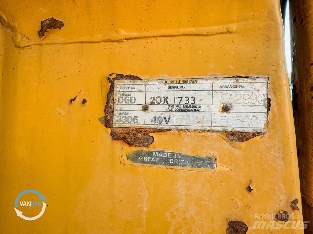 CAT D6D Bulldozer på larvebånd