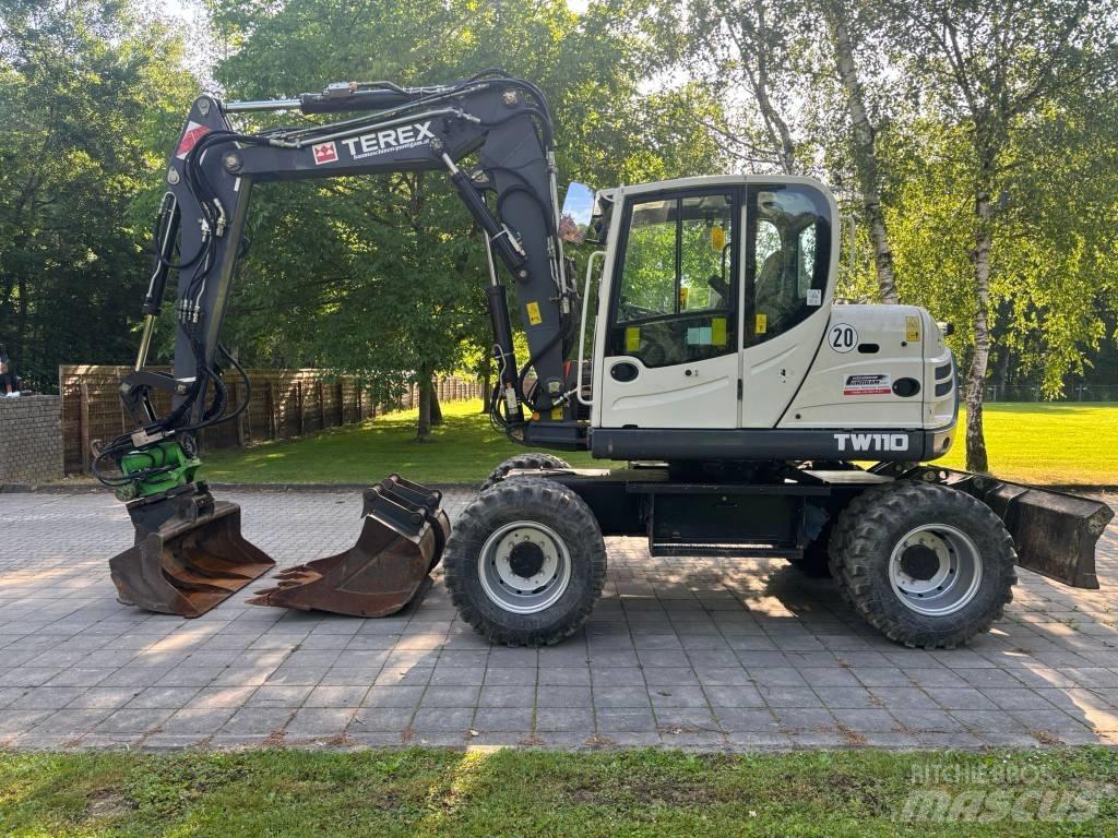 Terex TW 110 Gravemaskiner på hjul