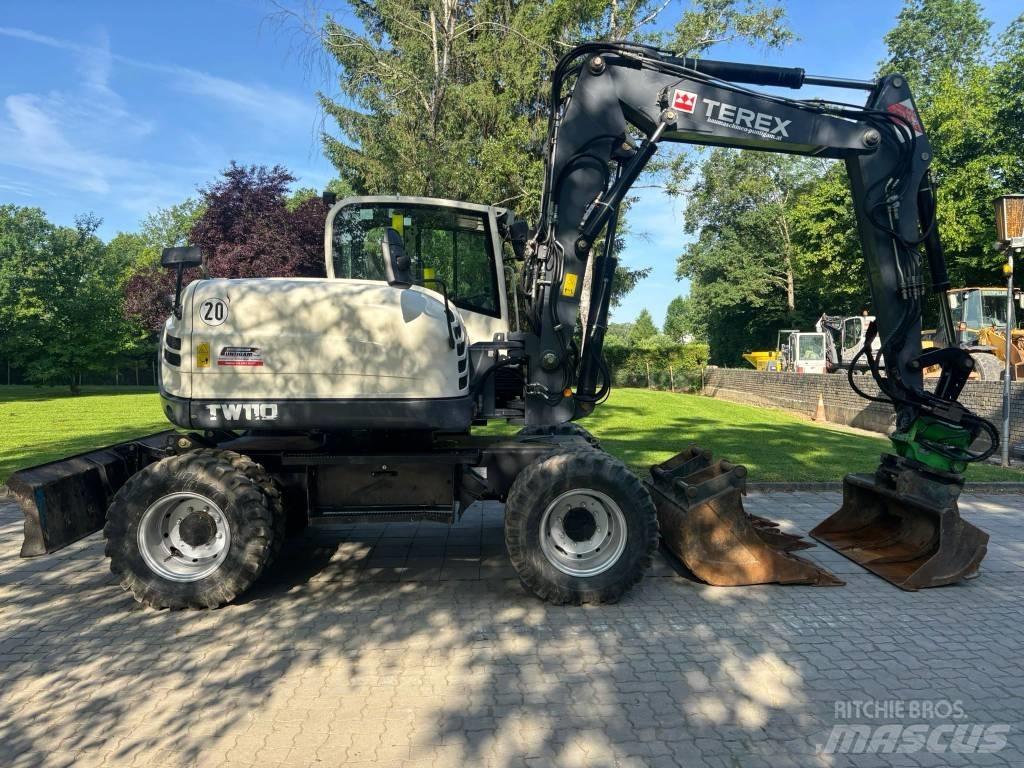 Terex TW 110 Gravemaskiner på hjul