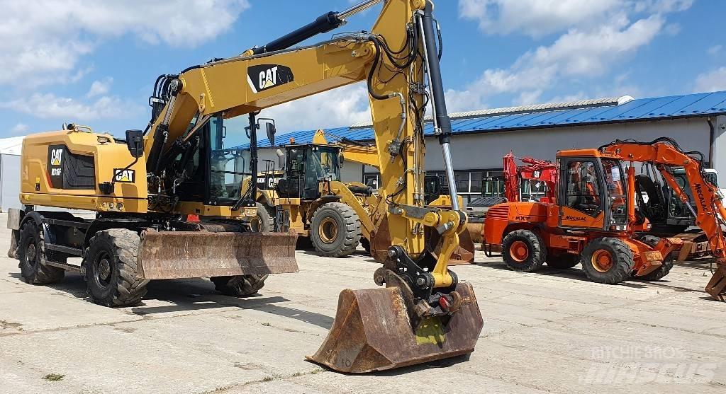 CAT M316F Gravemaskiner på hjul