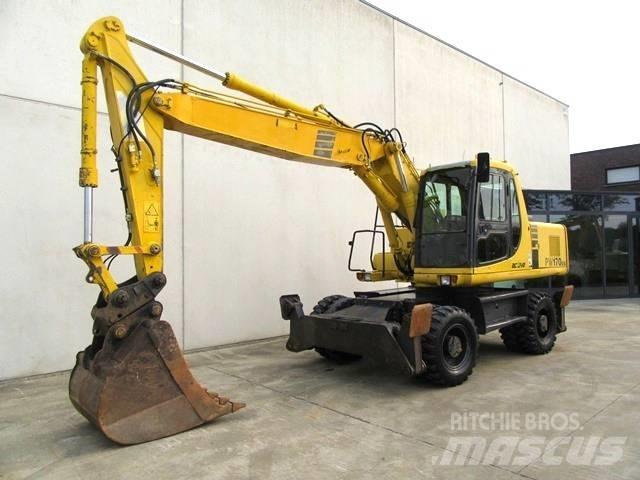 Komatsu PW 170 ES-6K Gravemaskiner på hjul