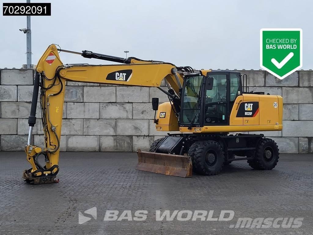 CAT M320 F Gravemaskiner på hjul