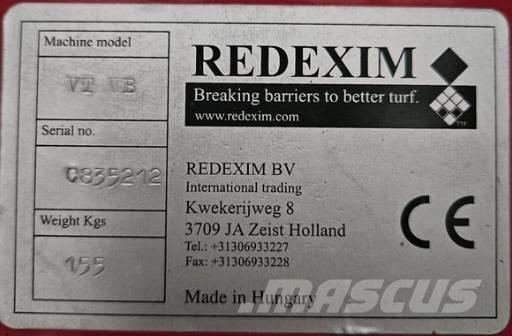 Redexim Verti-Top WB Fejemaskiner