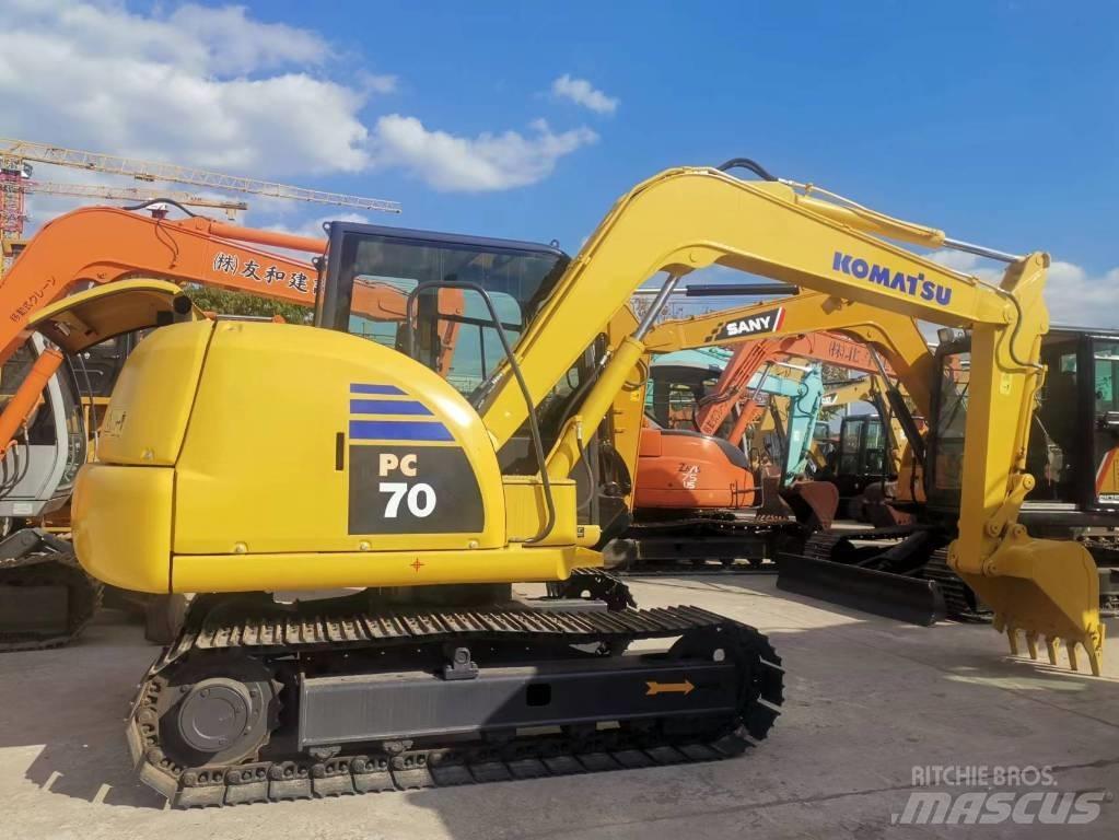 Komatsu PC 70 Gravemaskiner på larvebånd