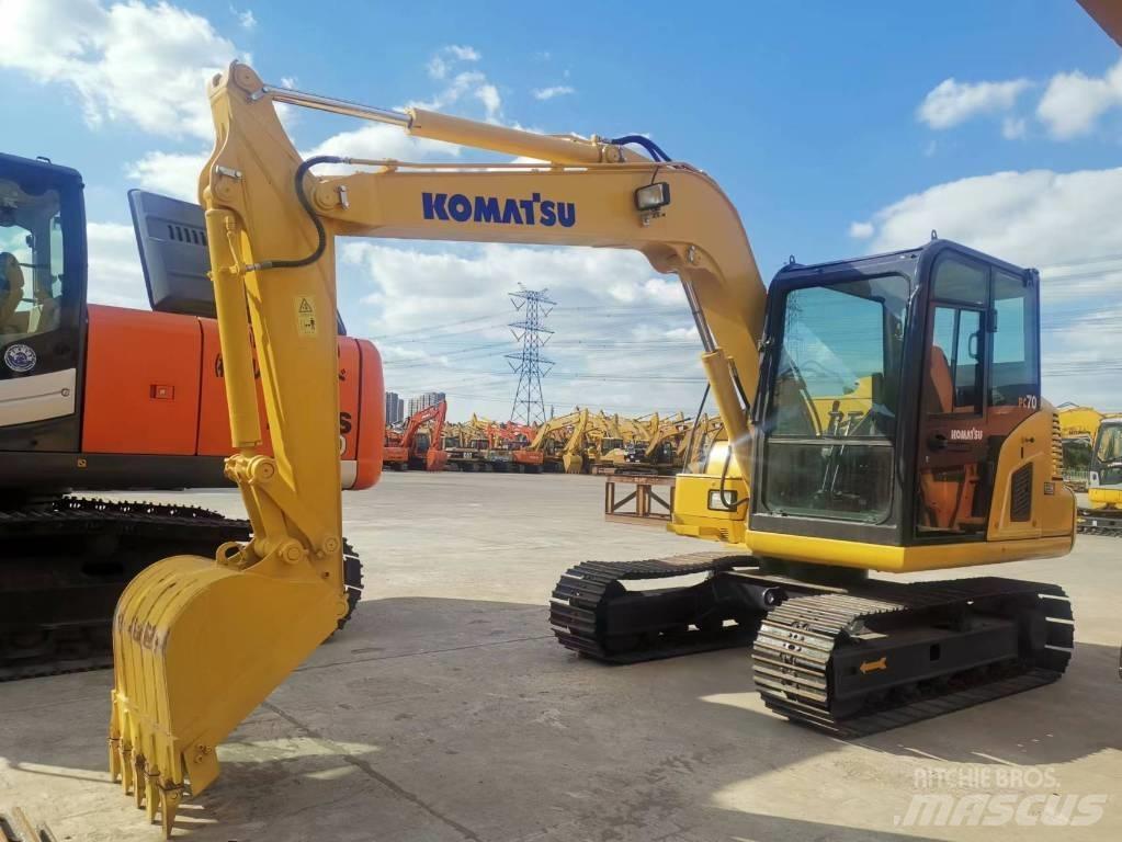 Komatsu PC 70 Gravemaskiner på larvebånd