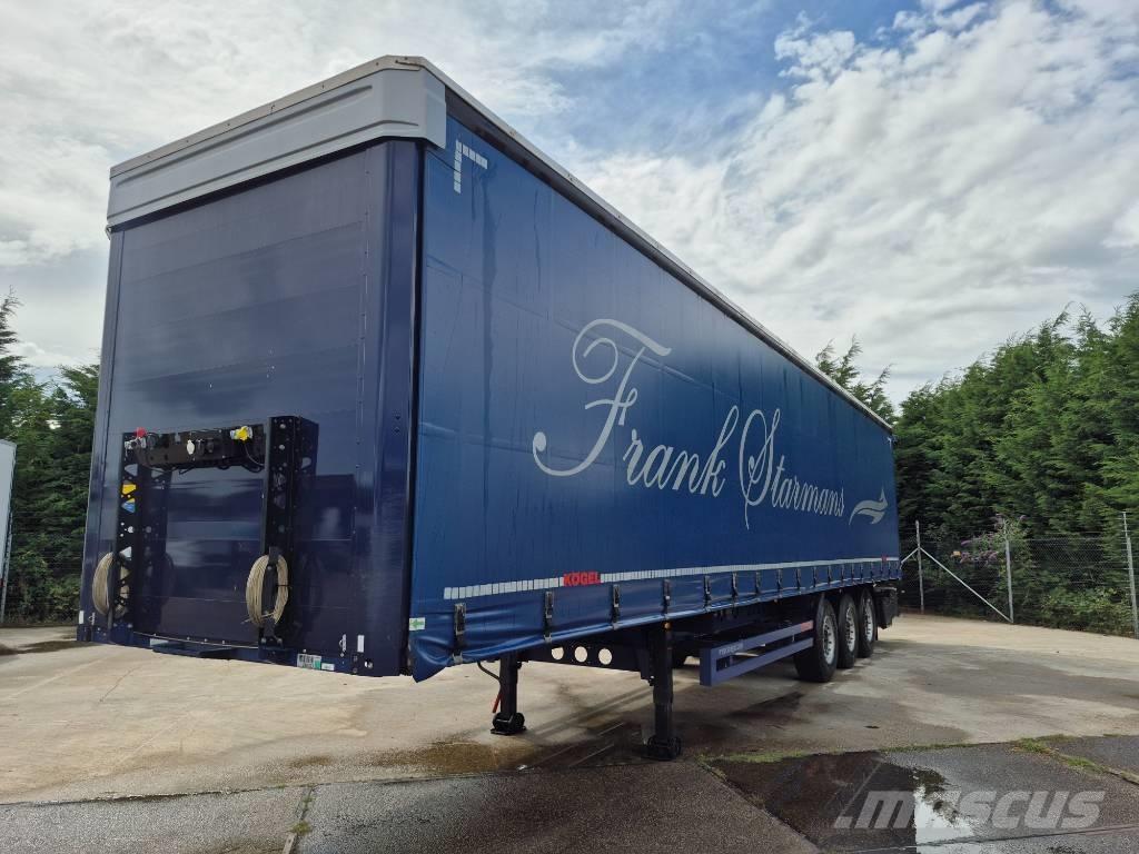 Kögel S 24 Semi-trailer med Gardinsider