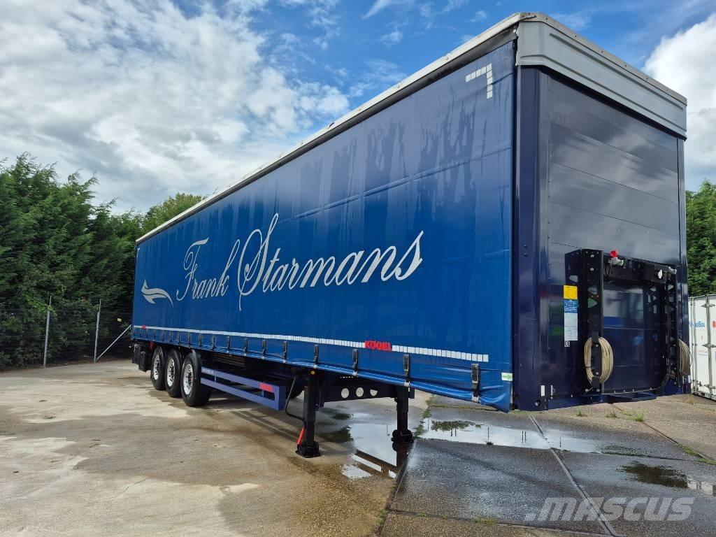 Kögel S 24 Semi-trailer med Gardinsider
