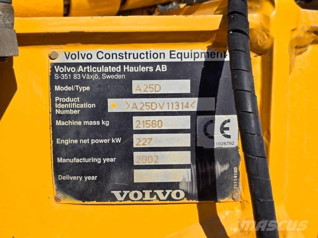 Volvo A25 D Dumpere