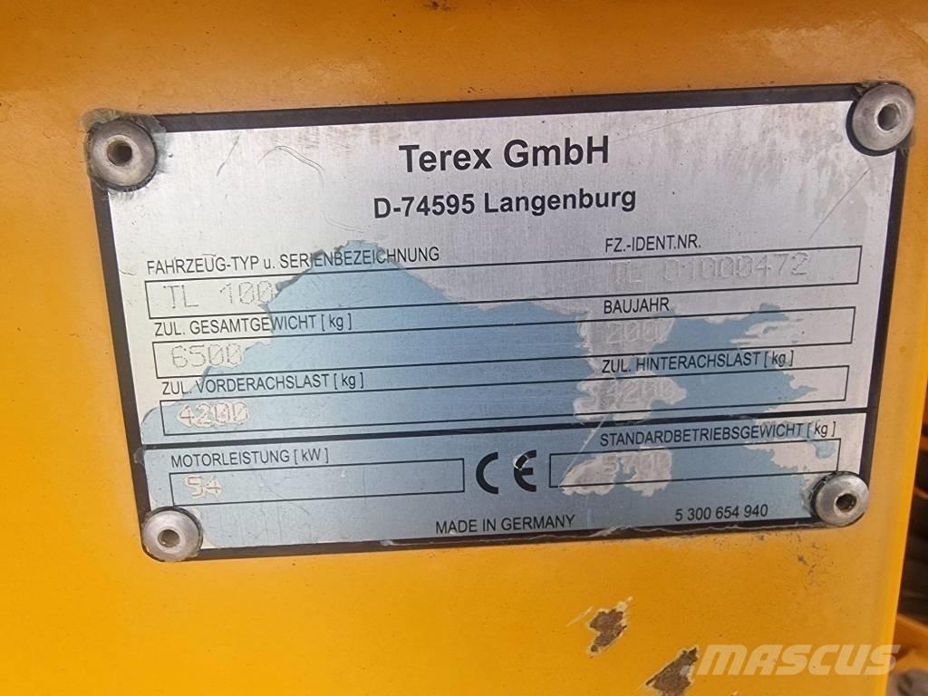 Terex TL 100 Læssemaskiner på hjul