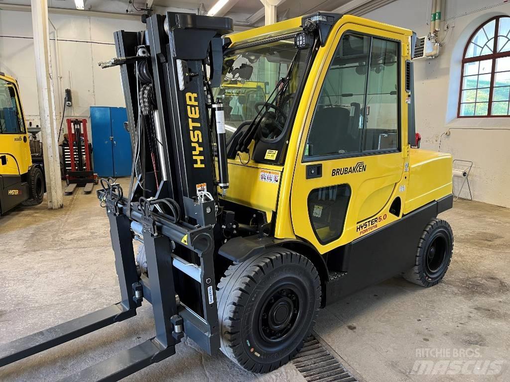 Hyster H 5.0 FT Diesel gaffeltrucks