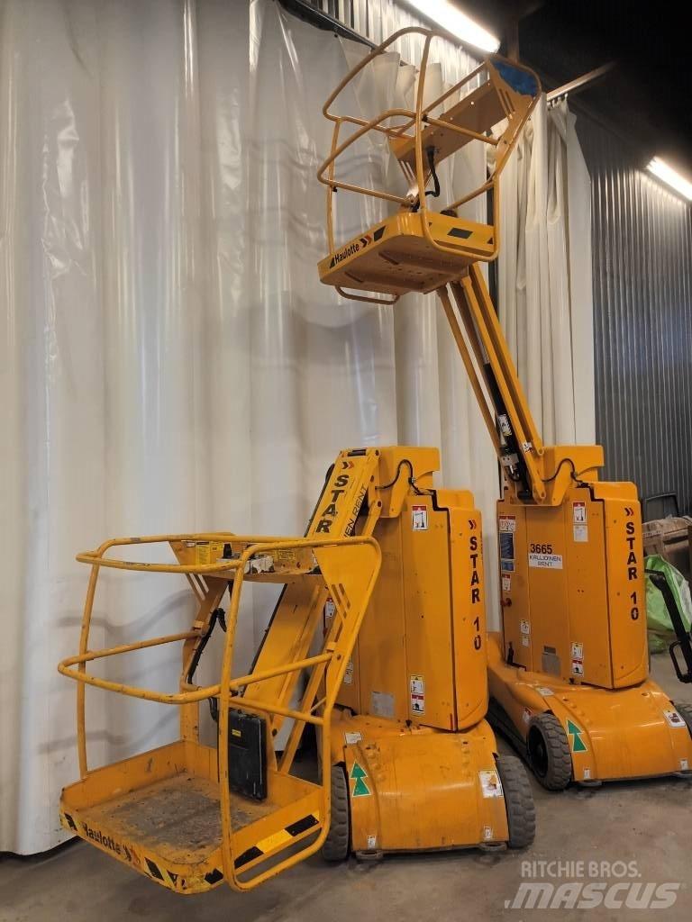 Haulotte Star 10 Kompakte selvkørende bomlifte