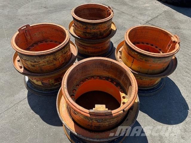 Hitachi LX 290 RIMS Dæk, hjul og fælge