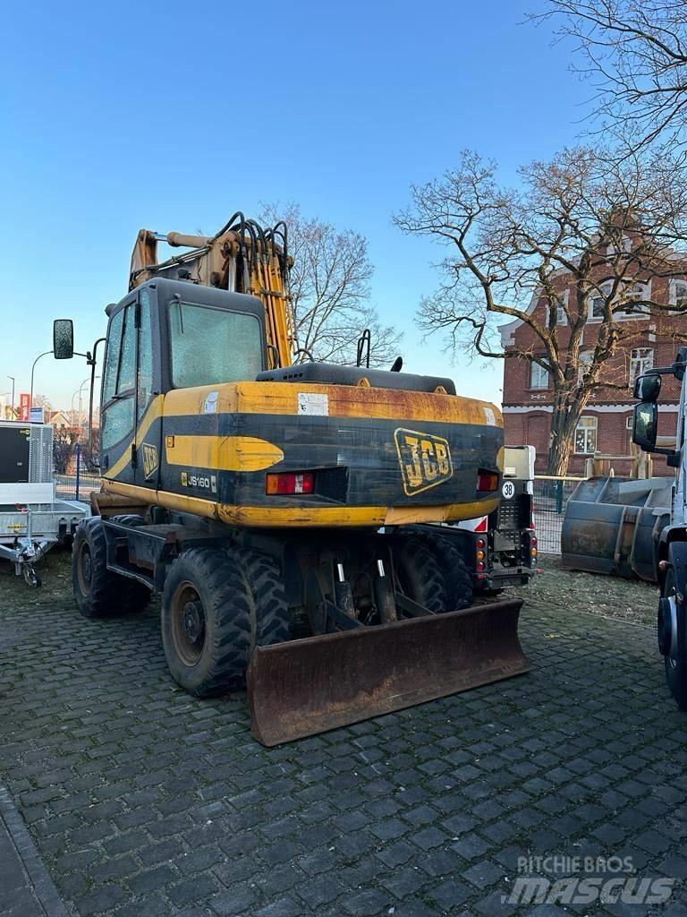 JCB JS 160 W Gravemaskiner på hjul