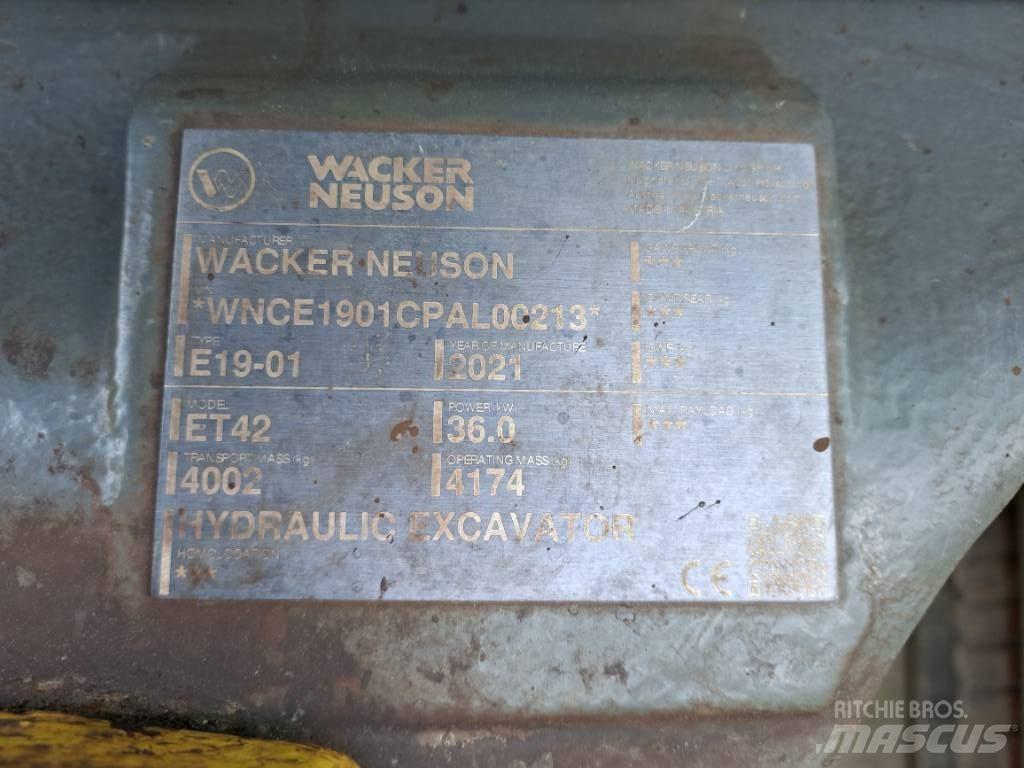 Wacker Neuson ET42 Gravemaskiner på larvebånd