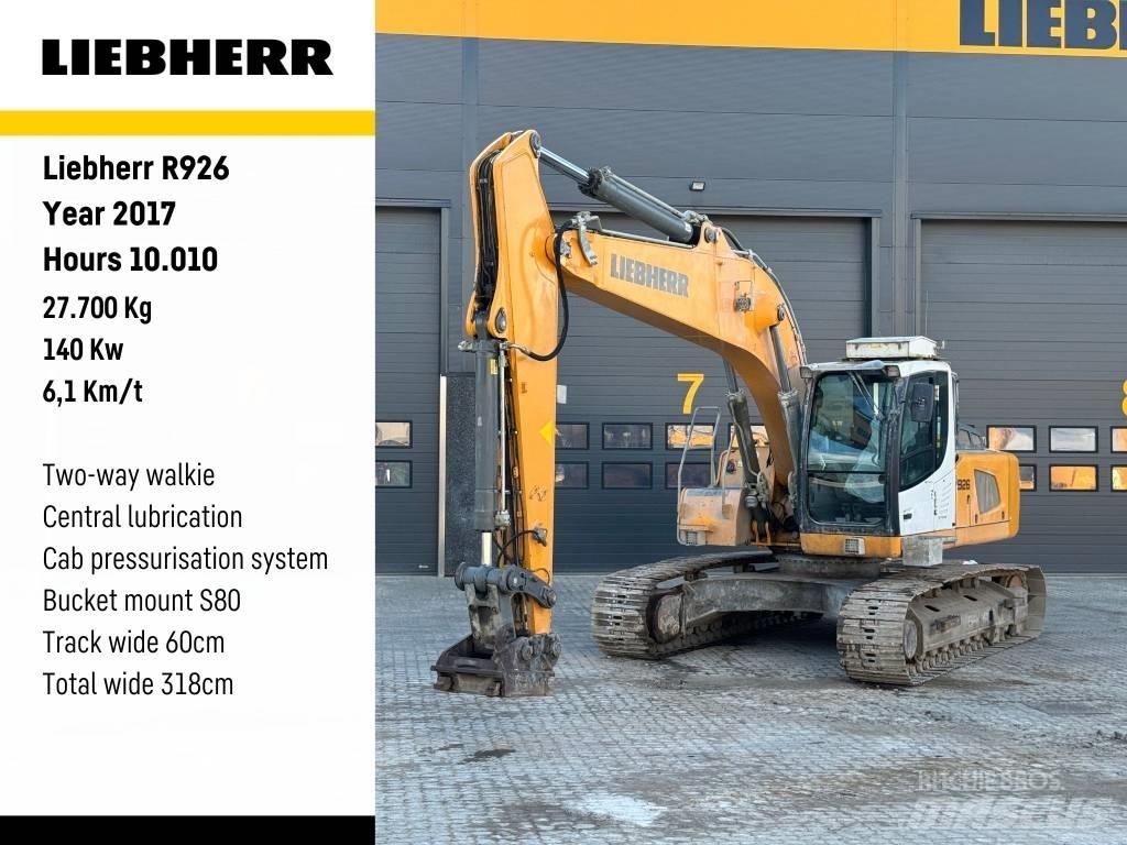 Liebherr R 926 LC Gravemaskiner på larvebånd