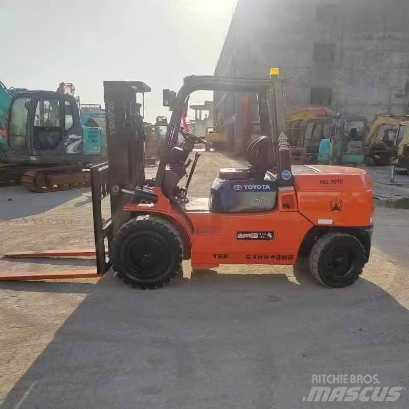 Toyota FD50 Diesel gaffeltrucks