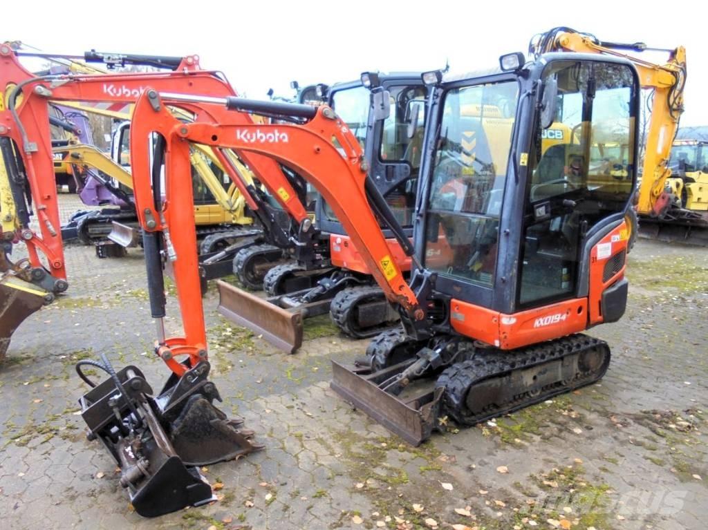 Kubota KX 019-4 Minigravemaskiner